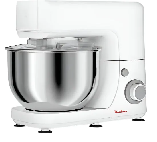 Moulinex MasterChef Essential Kitchen Machine, 4.8Lit, 800Watts, White