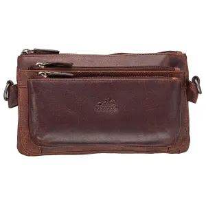 Multi Function Waist Bag, 9.5" X 2" X 5.5", Brown Special Deals Online