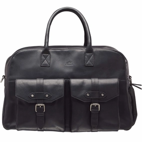 MustHave Clearance Exclusive Online Offer Mancini Leather Buffalo Classic Duffel Bag