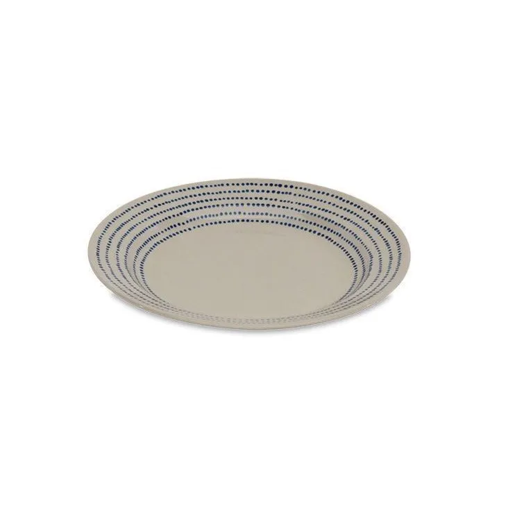 Nkuku Bria Indigo Dinner Plate