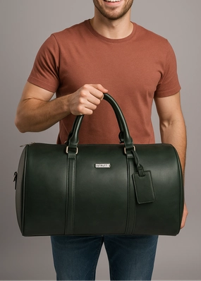Olive Green Cabin Bag With Toiletry Pouch Shop Todays Picks Biggest Savings Now