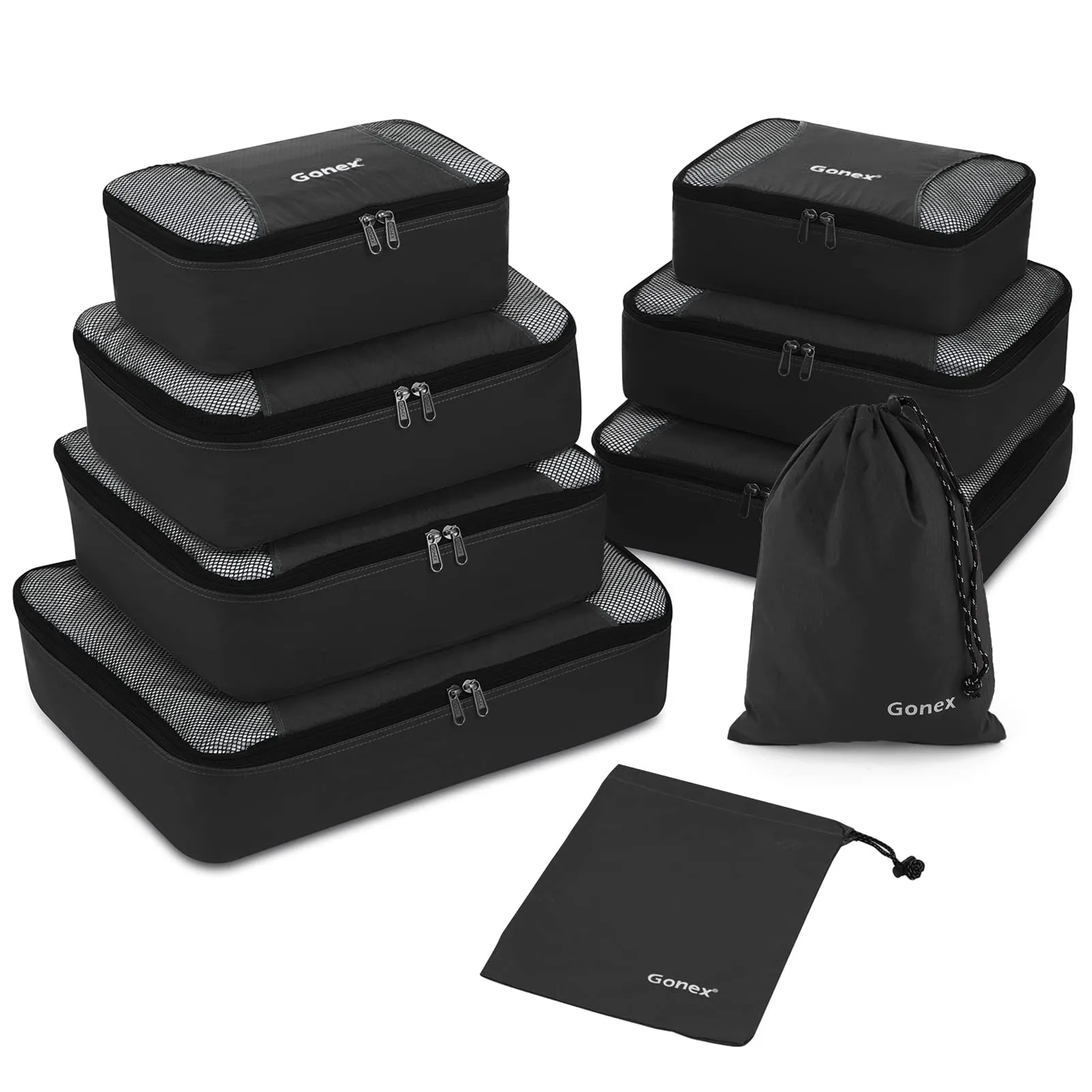 Gonex Packing Cubes For Suitcase, Set Of 9 Hot Sale Frenzy Price Drop Alert