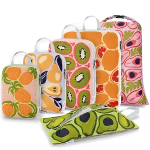 Grab It Fast Cute Fruit Compression Packing Cubes