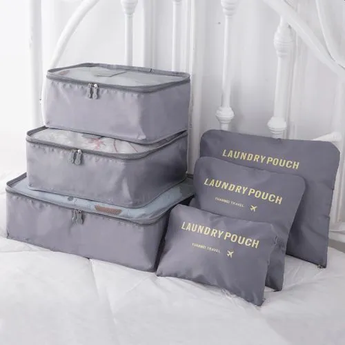 Trending Offer Today Shop Hot Deals 6 Piece Packing Cubes Travel Luggage Organisers
