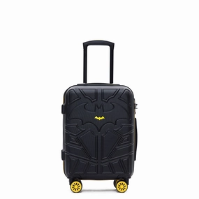 Dont Miss This Steal EndofWeek Deals Batman - 19In Small 4 Wheel Hard Suitcase - Black