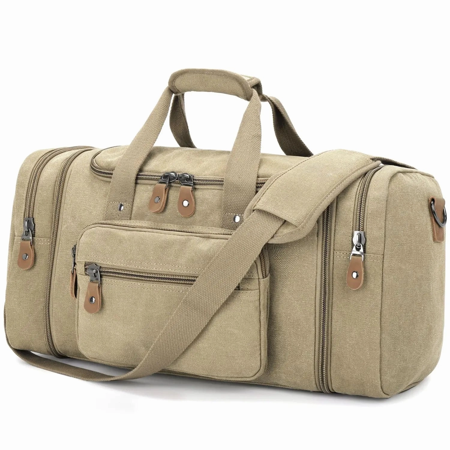 Grab It Fast Gonex 50L Canvas Duffle Bag