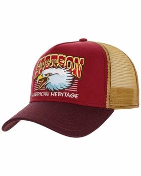 Stetson Eagle Head Trucker Cap Shop Smart Deals Grab Todays Deal