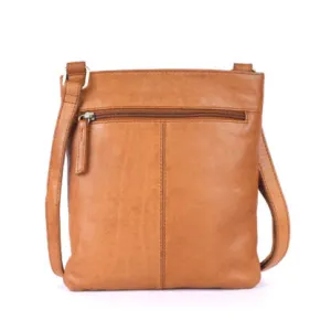 Exclusive Holiday Deal Hot Offer Frenzy Oran - Rh-2628 Leeds Leather Side Sling Bag - Brown