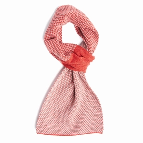 Orange And Beige Cashmere Neck Warmer Special Surprise Sale Limited Stock Hot Deal