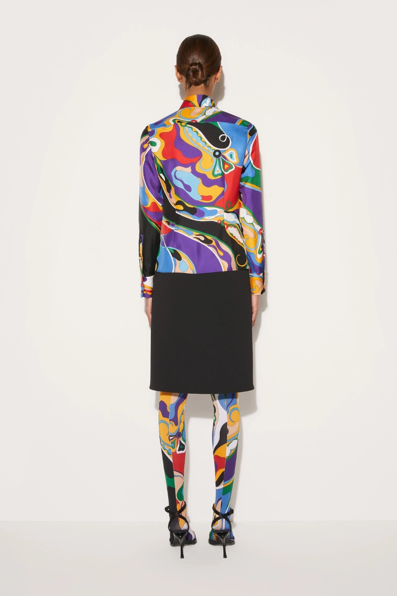 Today Only Steal Orchidee Print Twill Shirt