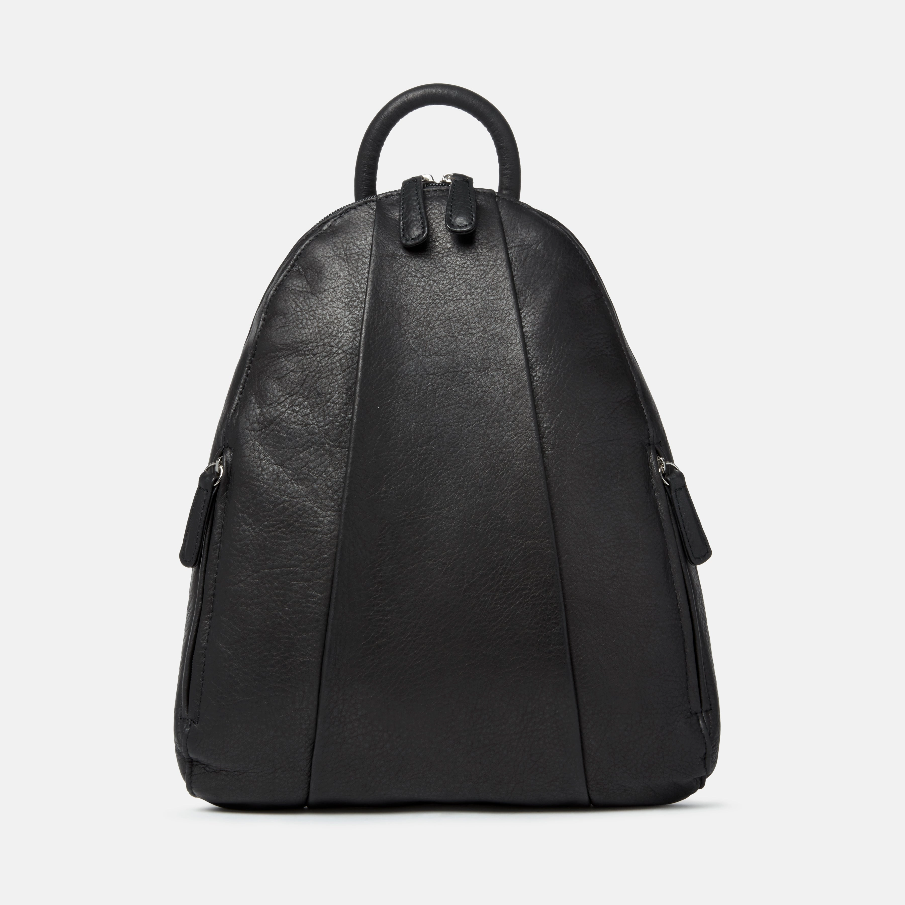 Price Slash Today Osgoode Marley Leather Women'S Teardrop Multi Zip Backpack