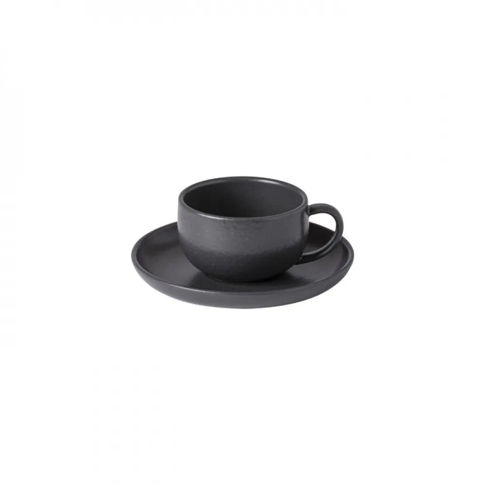 Pacifica Seed Grey Tea Cup And Saucer