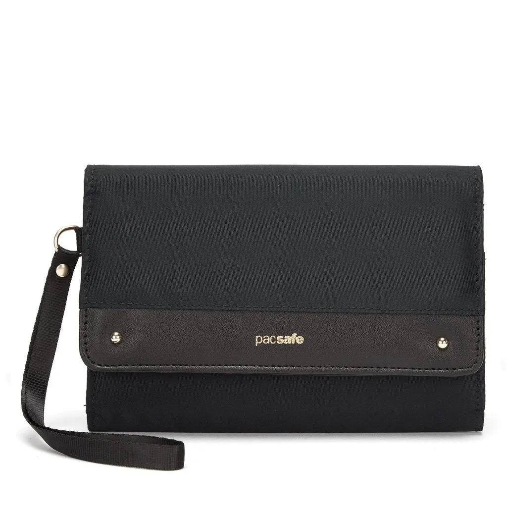 Special Deals Online Pacsafe - Rfidsafe Rfid Blocking Clutch Wallet - Black