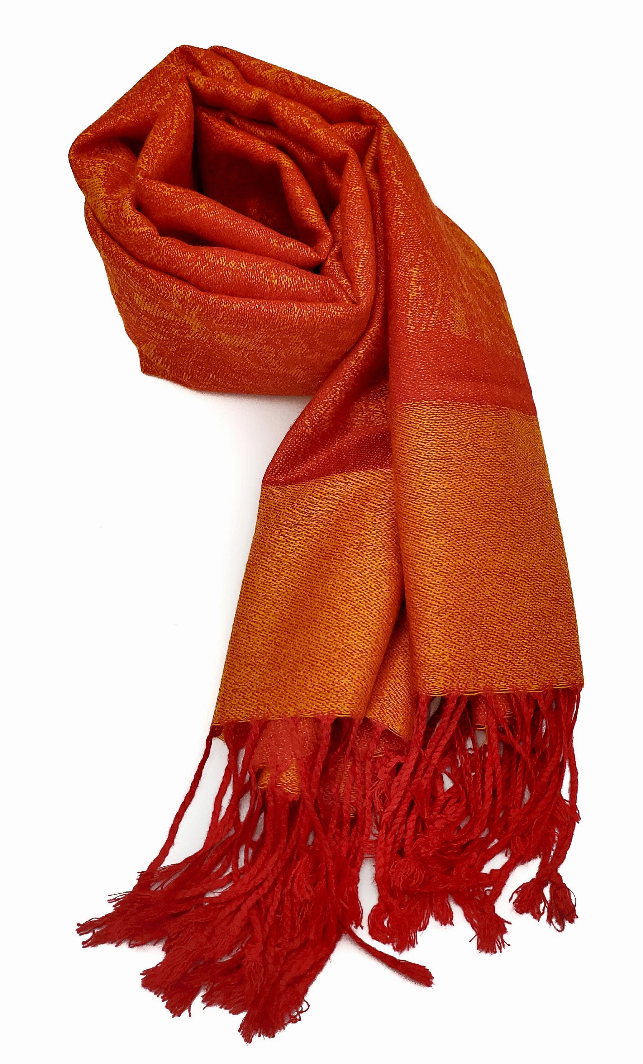 Pashmina Bright Orange Todays Hot Savings