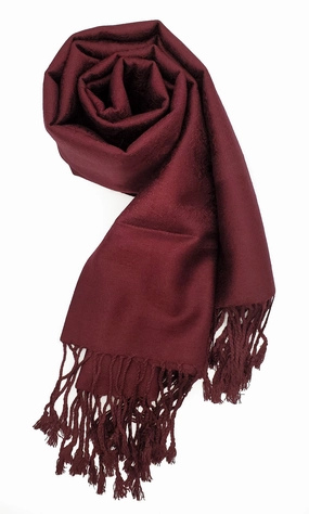 Grab It Before Gone Exclusive Online Discount Pashmina Red Brick