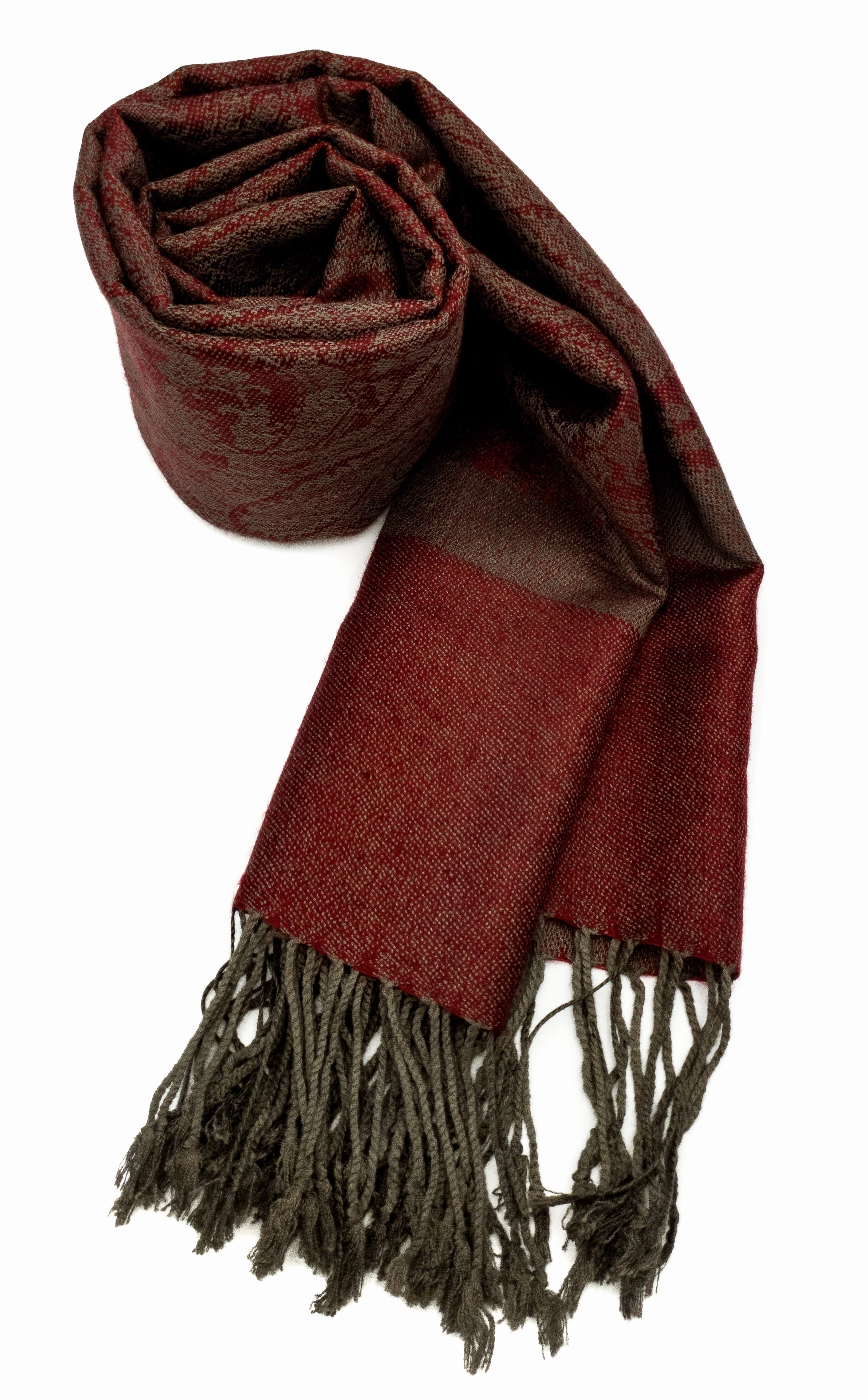 Pashmina Red/Khaki Unmissable Deal Today