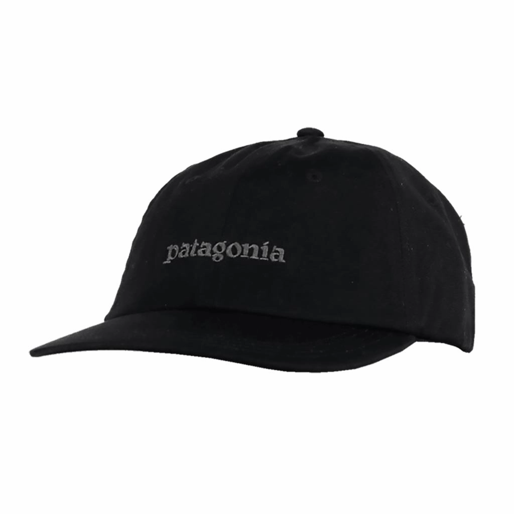 Patagonia Fitz Roy Icon Trad Cap - Ink Black/Text Logo Big Clearance Event Clearance Steal Today