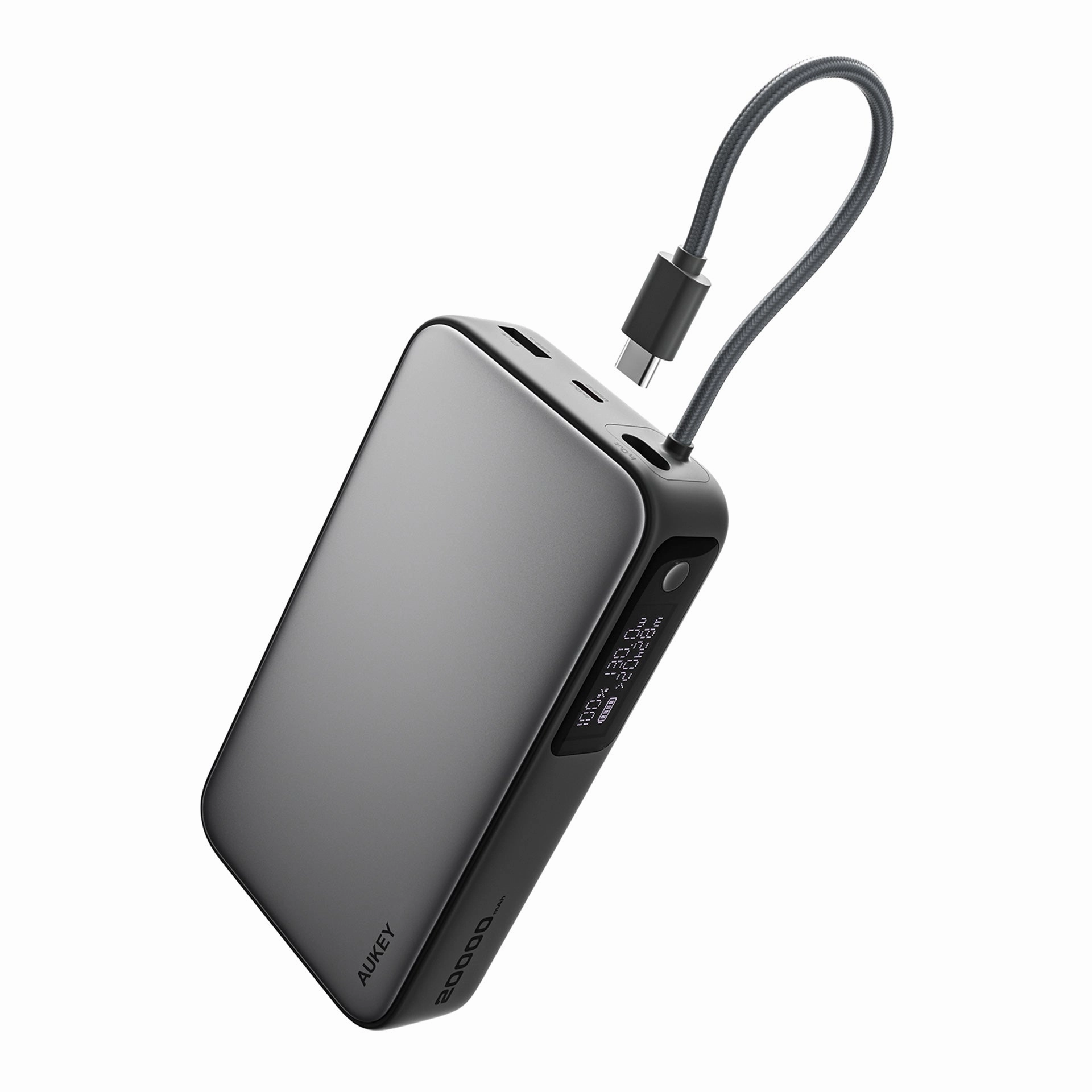 Today Only Savings Flash Sale Now Pb-Y48 130W Spark Sling 20000Mah Power Bank With Built In Usb C Cable
