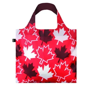 Save More Online Loqi Tote Bag With Zip Pouch - Maple Leaves