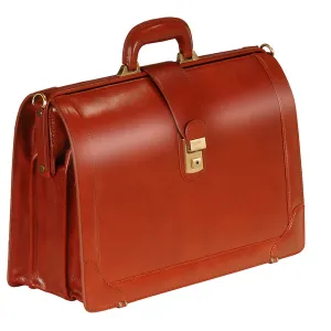 Big Clearance Event Clearance Event Mancini Leather Laptop Compatible Litigator Briefcase Brown