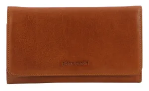 Pierre Cardin Pc1976 Cognac Leather Ladies Wallet Special Savings Today Save More Now