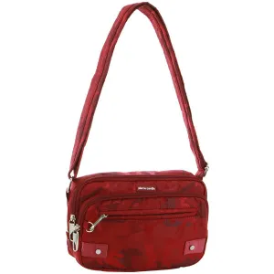 Pierre Cardin - Pc3269 Anti Theft Crossbody Travel Bag - Wine Hot Price Drop