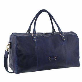 Limited Time Hot Deal Todays Trending Deals Pierre Cardin - 56Cm Leather Overnight Bag - Midnight Blue