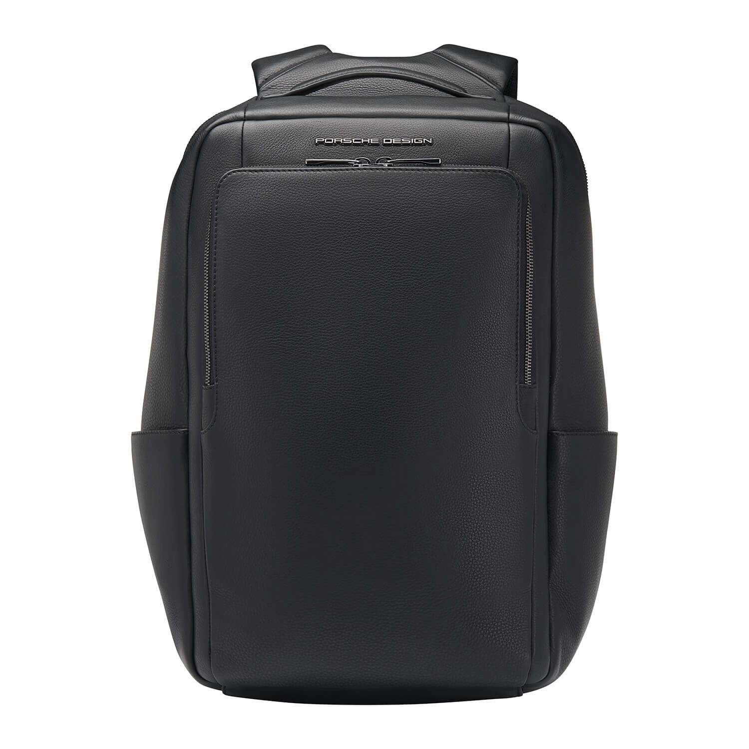 Porsche Design Roadster Leather Backpack Medium - Black Trending Hot Picks Mega Hot Offer