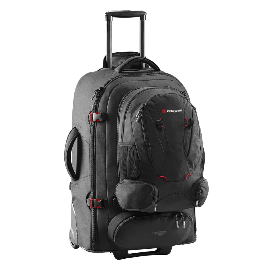 Trending Offer Today Sweet Deal Inside Caribee - Skymaster 70Lt Iii Backpack On Wheels - Black
