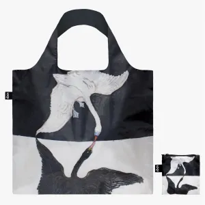 Loqi Tote Bag With Zip Pouch - The Swan Flash Sale Now