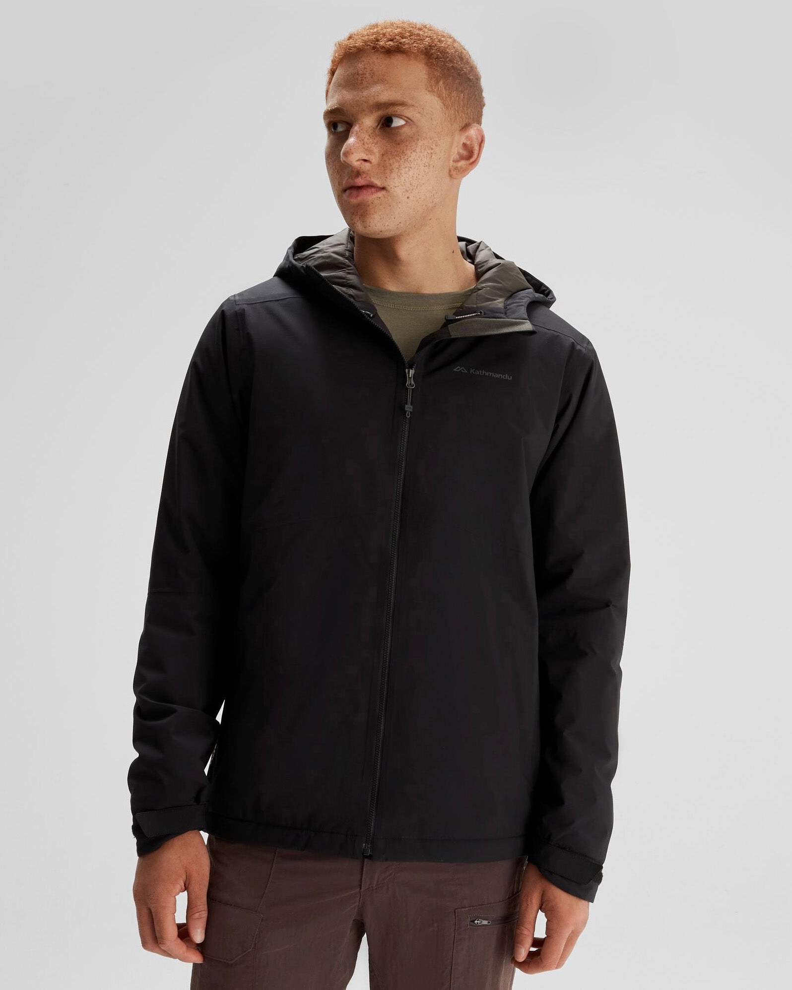 Weekend Sale Special Men'S Trailhead 2L Insulated Rain Jacket - Black Stingray