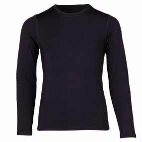 Youth Micro-Elite Chamois Crewneck - Black Shop Smart Save
