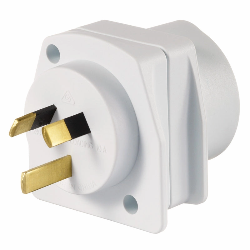 Qantas - European Visitor Travel Adaptor - White Today Only Steal Grab It Now