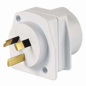 Qantas - European Visitor Travel Adaptor - White Today Only Steal Grab It Now