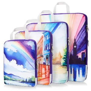 Limited Time Steal Rainbow Compression Packing Cubes
