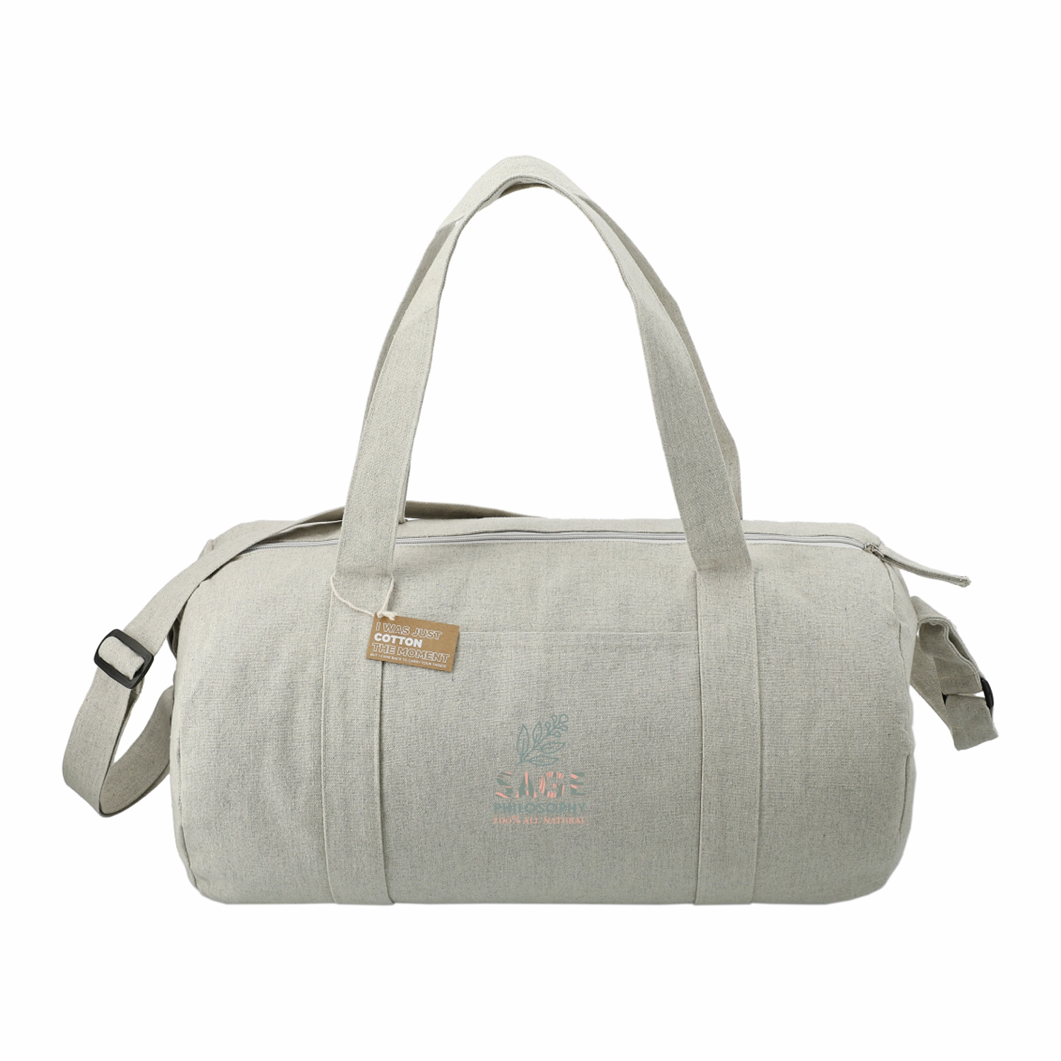 Repose 10Oz Recycled Cotton Barrel Duffel Clearance Blowout