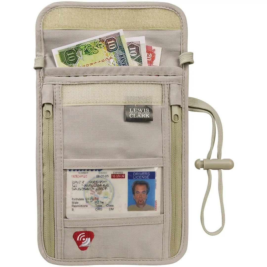 Grab It Now Rfid Neck Stash