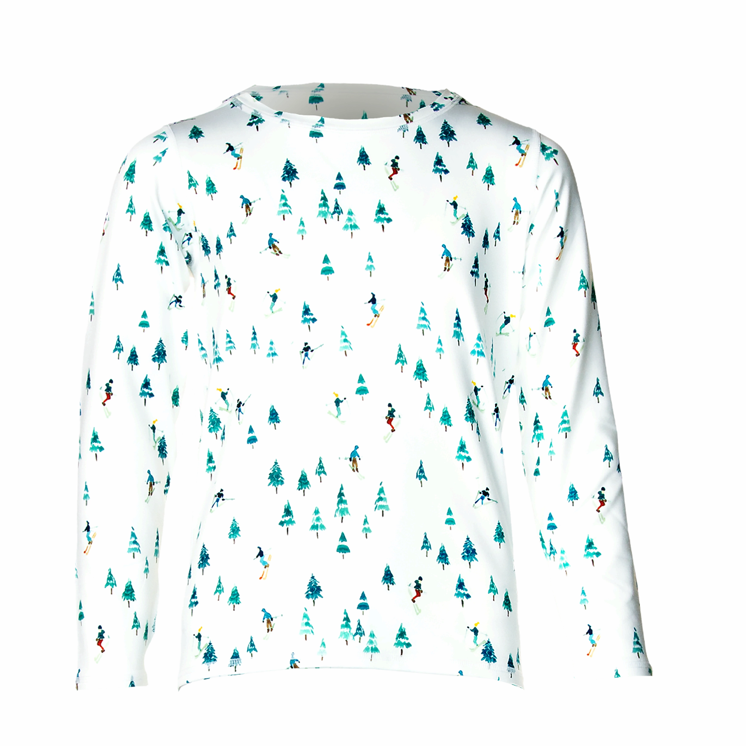 Youth Micro-Elite Chamois Print Crew - Downhill Ski Flash Offer Today