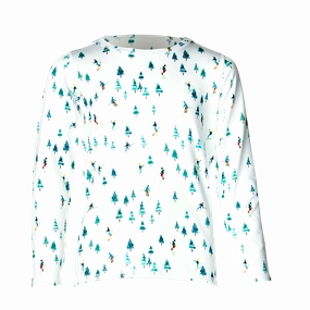 Youth Micro-Elite Chamois Print Crew - Downhill Ski Hot Offer Inside