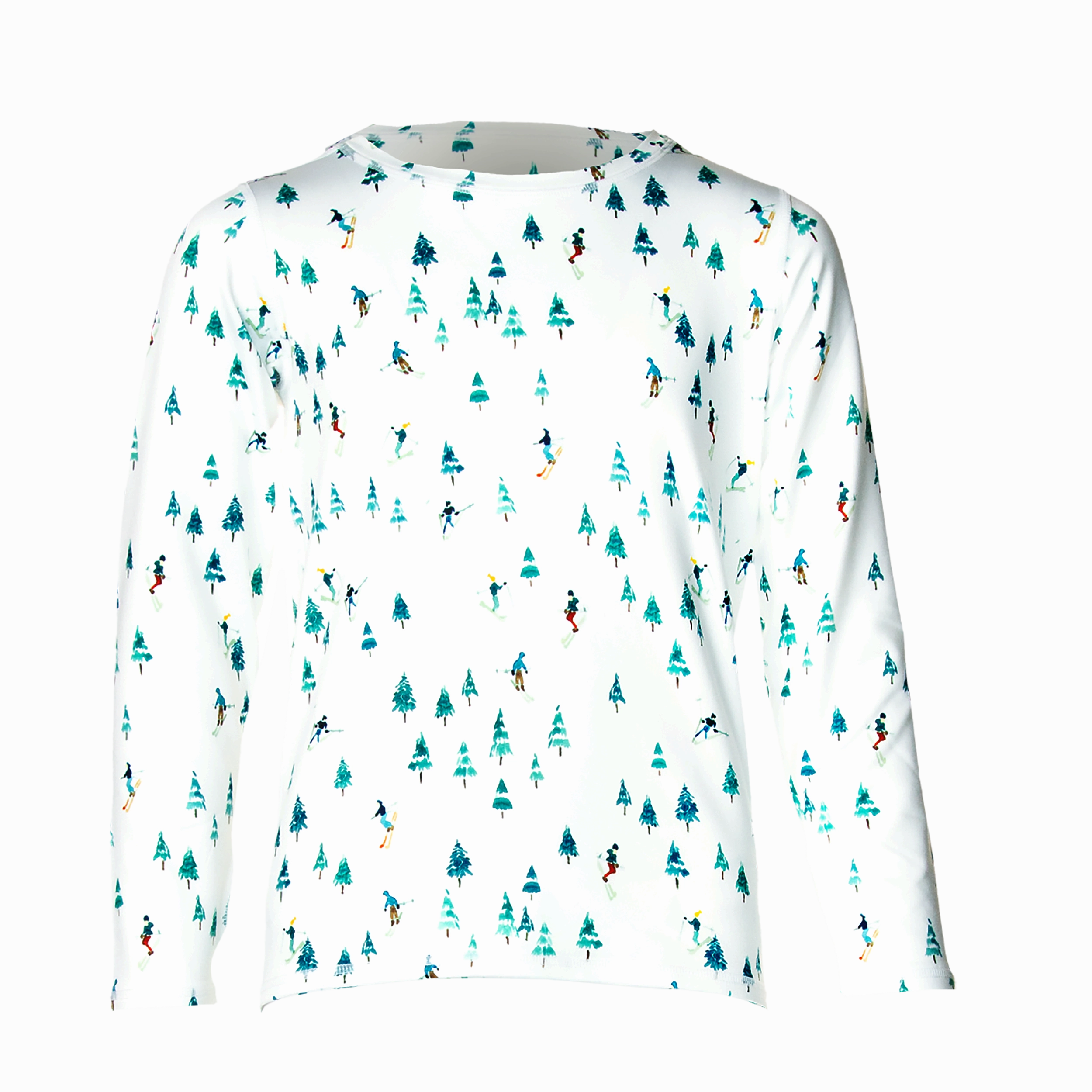 Youth Micro-Elite Chamois Print Crew - Downhill Ski Hot Offer Event Limited Stock Offer