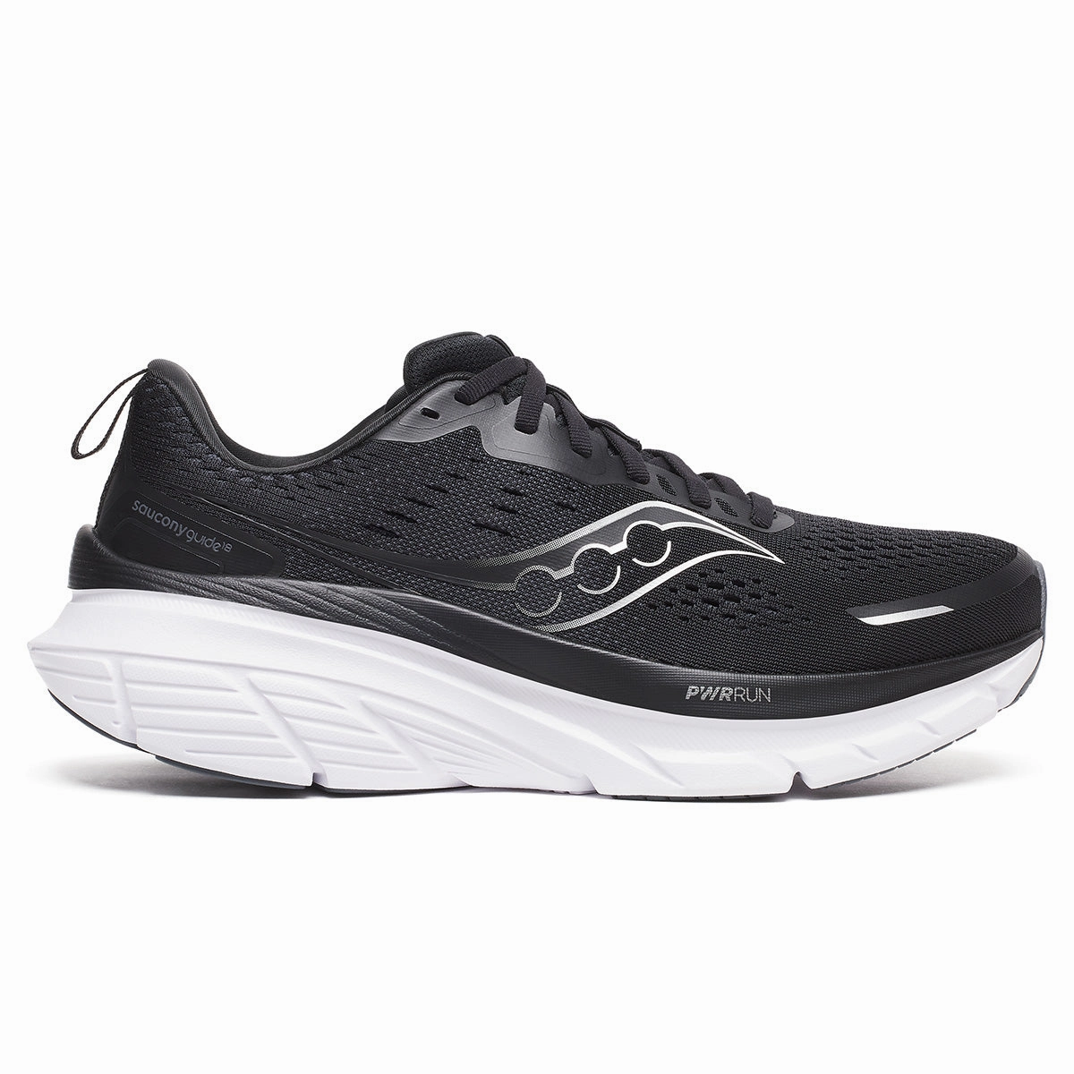 Saucony Guide 18 Mens | Black/White Trendy Picks Today