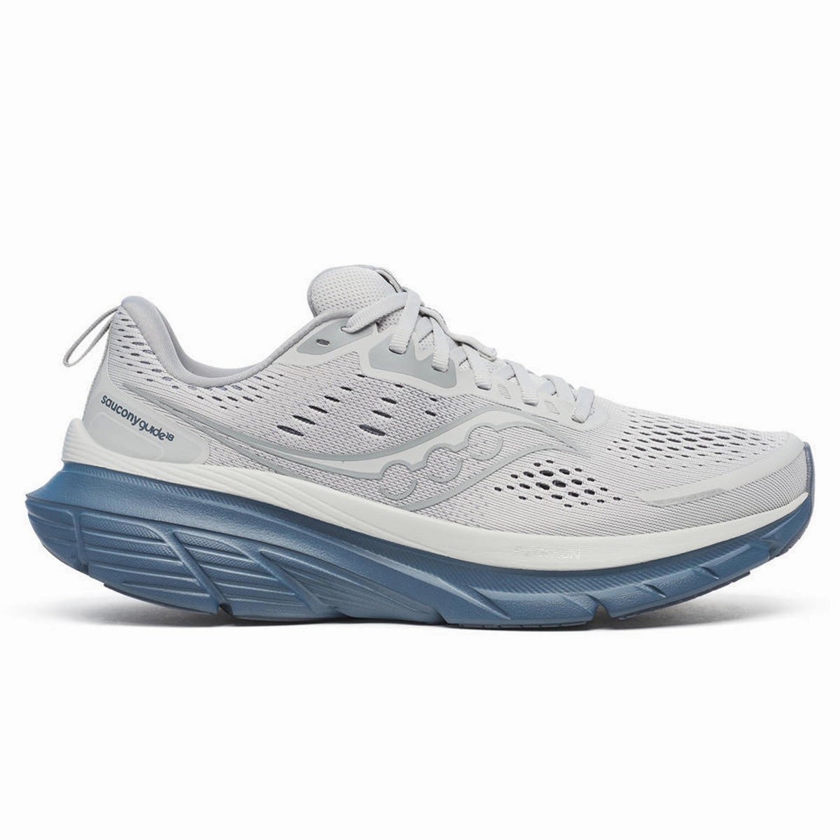 Saucony Guide 18 Mens | Fossil/Dusk Online Exclusive Offer