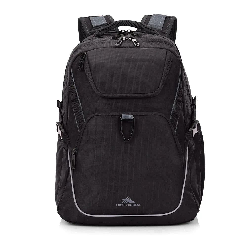 High Sierra - Access 4 17In Laptop Backpack - Black Weekend Sale Special Dont Miss This Deal