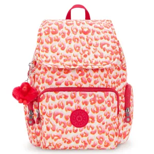 Kipling City Zip Small  Backpack Latin Cheetah Mega Hot Offer Perfect Gift Offer