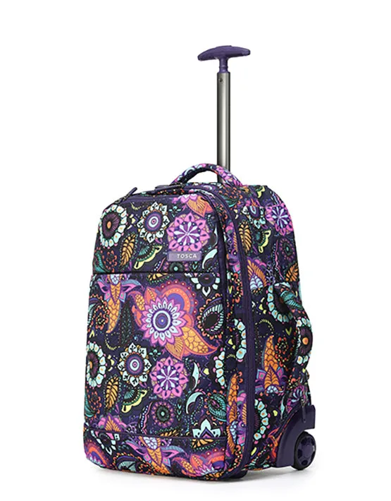 Shop Hot Deals Tosca - So Lite Air5055-Tb-F Onboard Trolley Backpack - Paisley