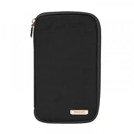Travelon Rfid Blocking Family Passport Zip Wallet MustHave Deal Online Exclusive Steal