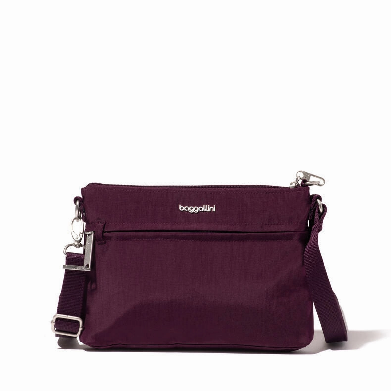 Flash Deal Today Baggallini Securtex Anti-Theft Memento Crossbody Bag