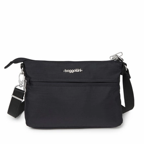 Baggallini Securtex Anti-Theft Memento Crossbody Bag Todays Special Savings