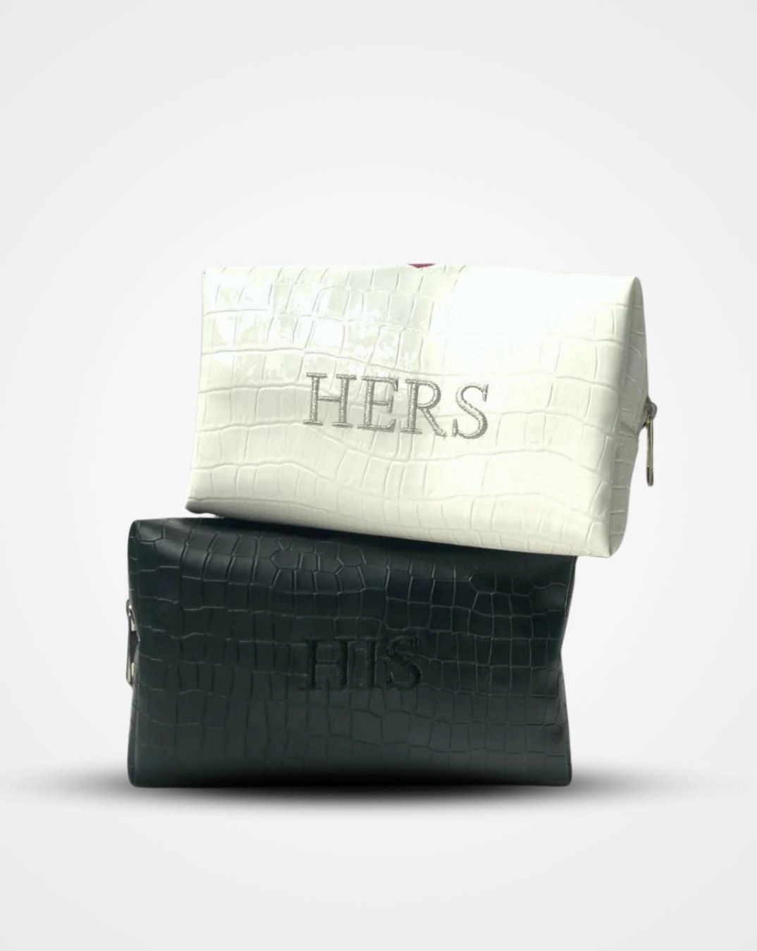 His & Her Set Of 2 Toiletry Pouch Clearance Sale Now Todays Special Picks