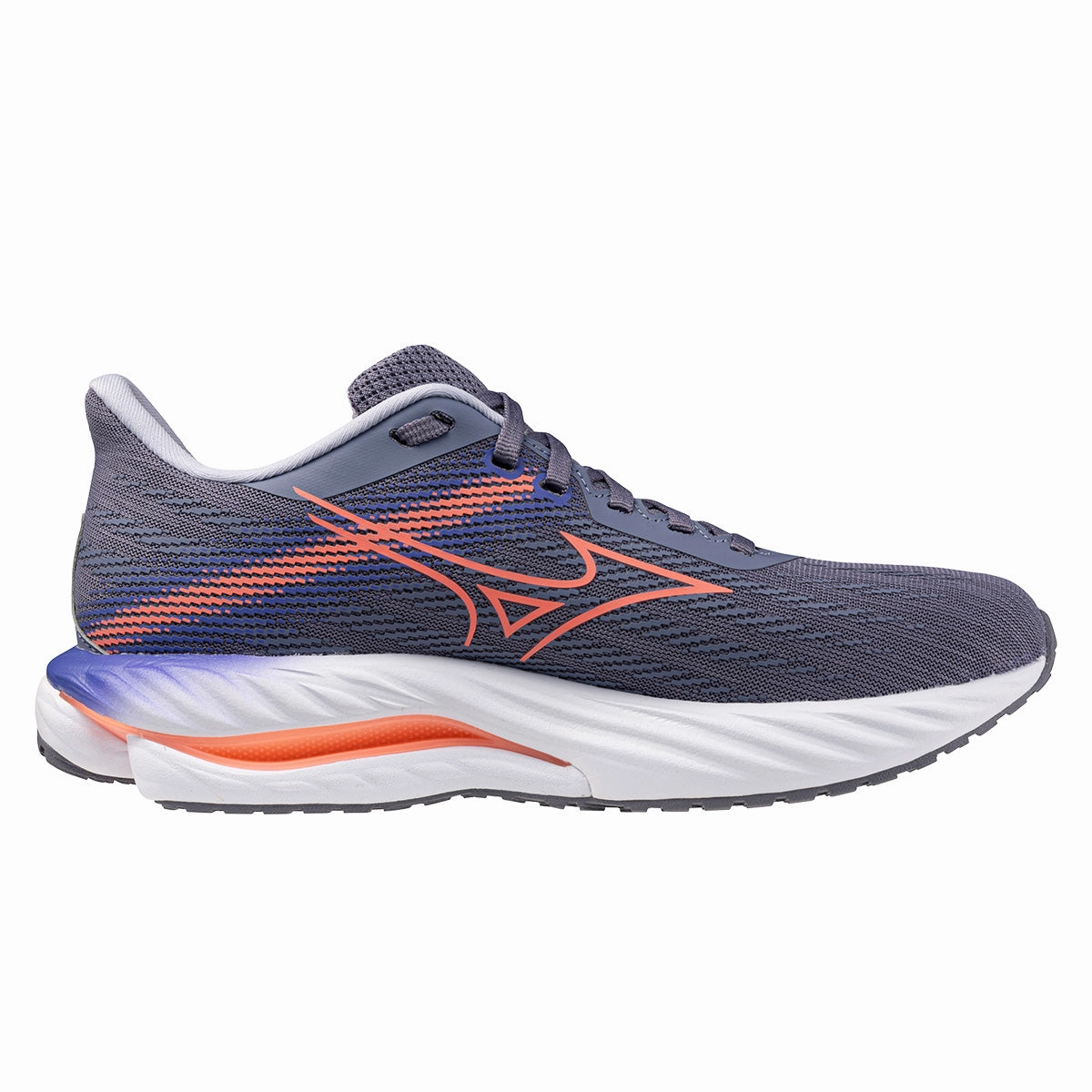 GiftWorthy Sale Limited Time Steal Mizuno Wave Inspire 21 Womens | Blue Granite/Striking Coral/Iris Bloom